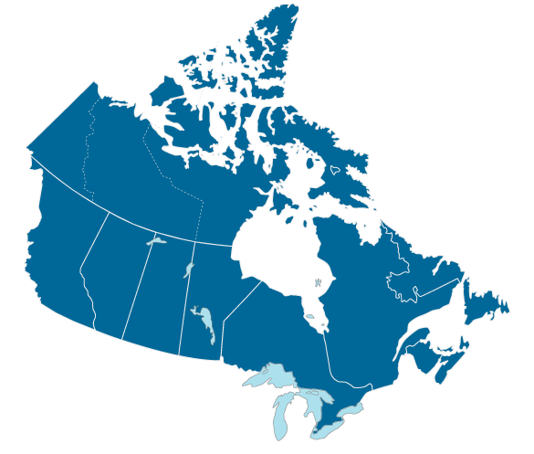 Canada map